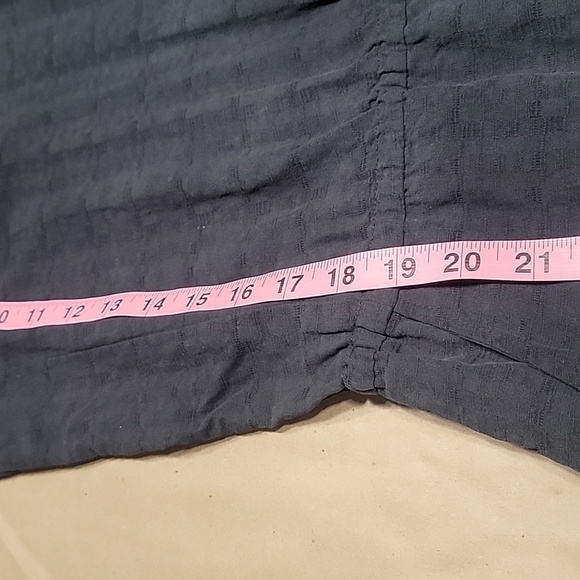 Broadway & Broome Size 4 Black 100% Silk Dress, Elastic Waist, Short Sleeve, EUC - Picture 11 of 13